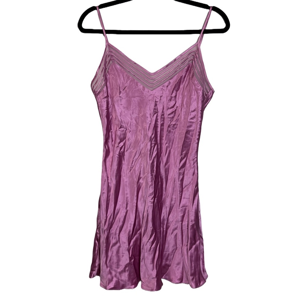 Victoria's Secret Pink Silk Slip Dress